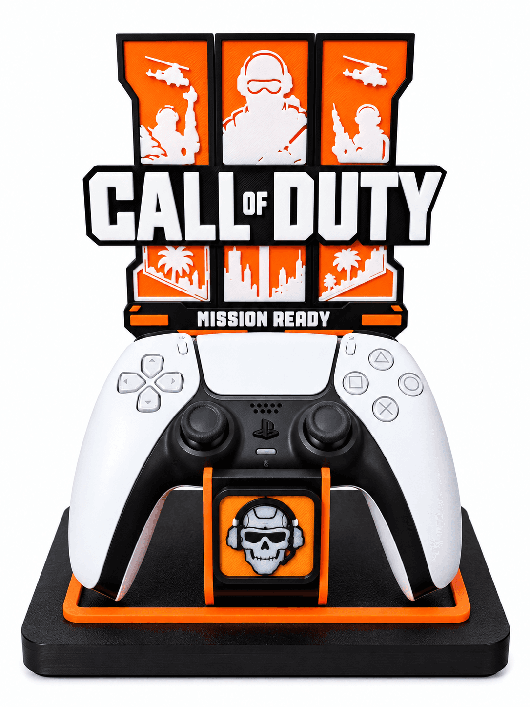 پایه نگهدارنده دسته بازی PS5 و Xbox طرح کالاف دیوتی Call of Duty مدل Mission Ready