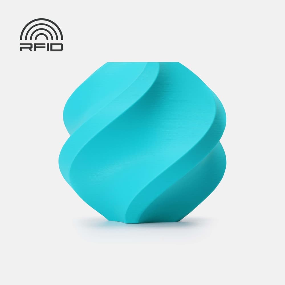 فیلامنت Bambu Lab PLA رنگ فیروزه‌ای