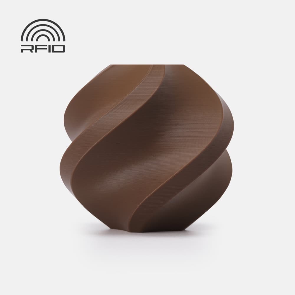 فیلامنت Bambu Lab PLA رنگ قهوه‌ای کاکائویی