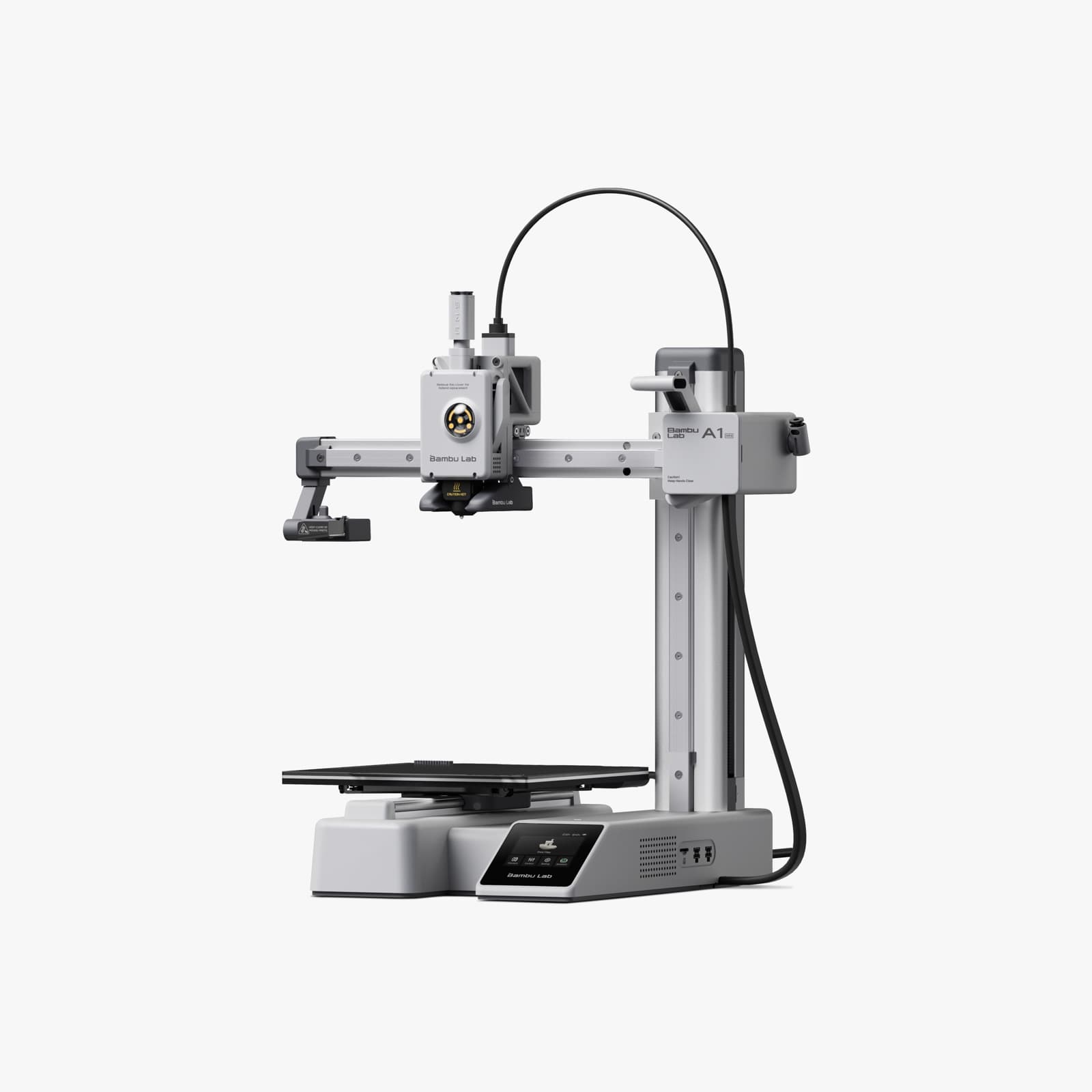 نمای سه‌ربع پرینتر Bambu Lab A1 mini
