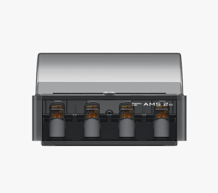 واحد چندرنگ Bambu Lab AMS 2 Pro از روبه‌رو