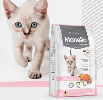 غذای خشک بچه‌گربه مونلو Gatitos