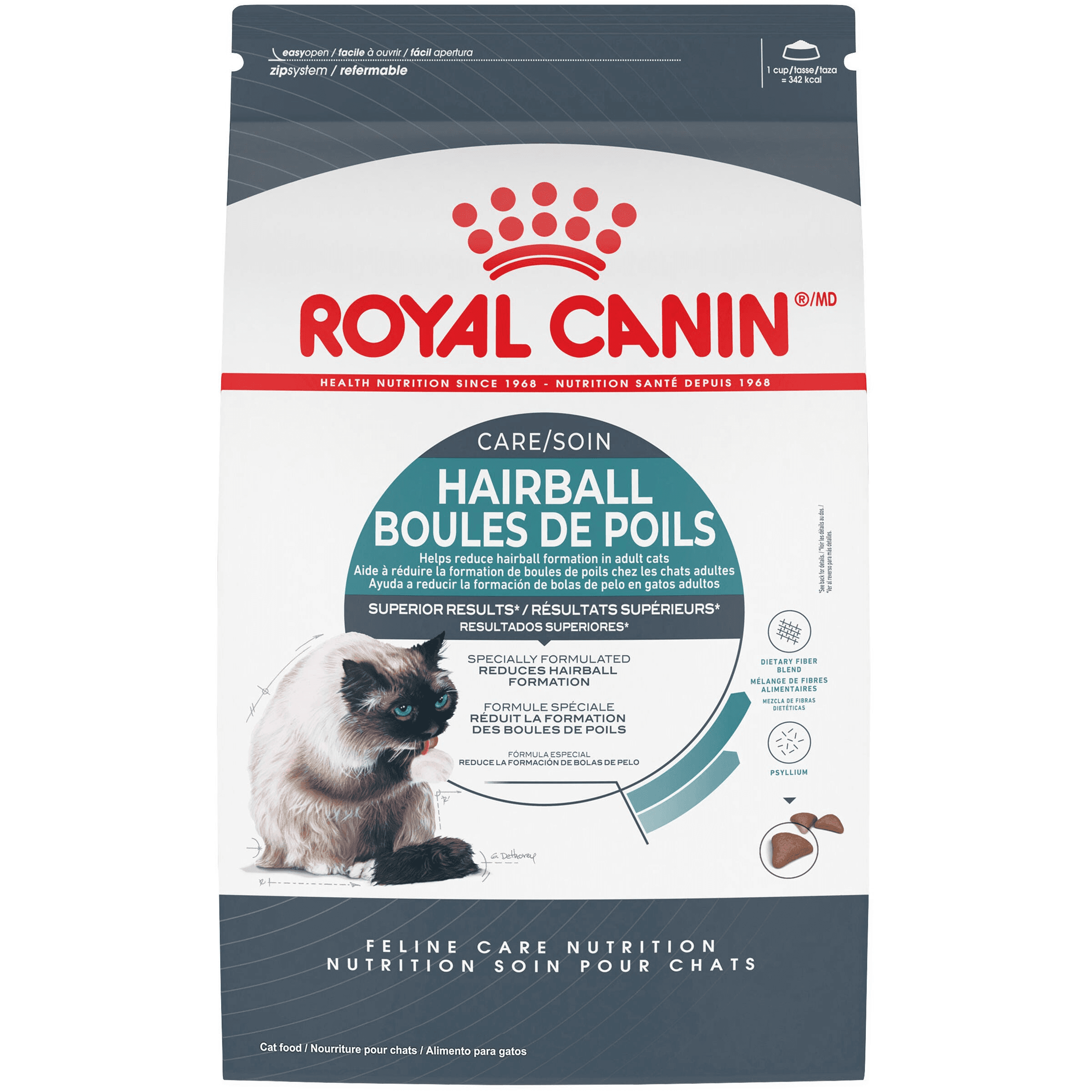 غذای خشک گربه رویال کنین Hairball Care
