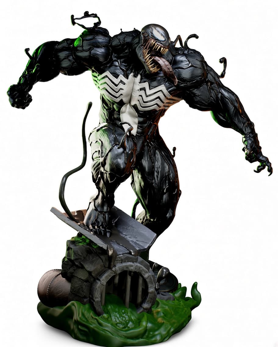 فیگور ونوم سیمبیوت|Venom Symbiote Marvel