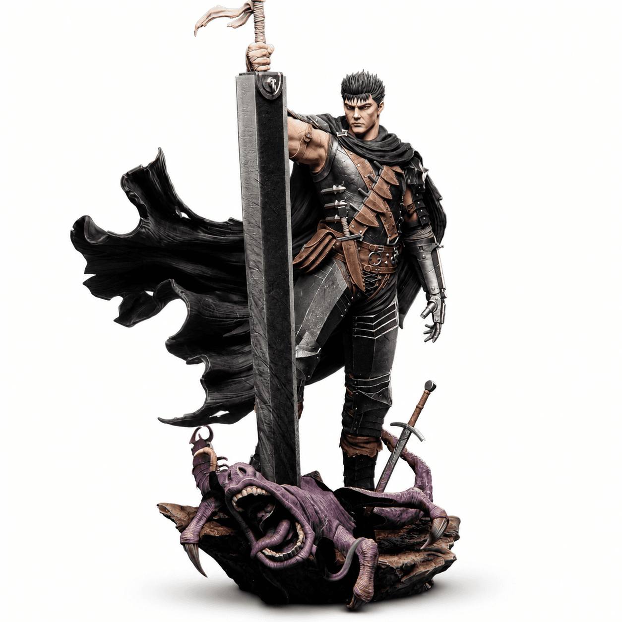 فیگور گاتس (Guts) از انیمه Berserk با شمشیر Dragonslayer