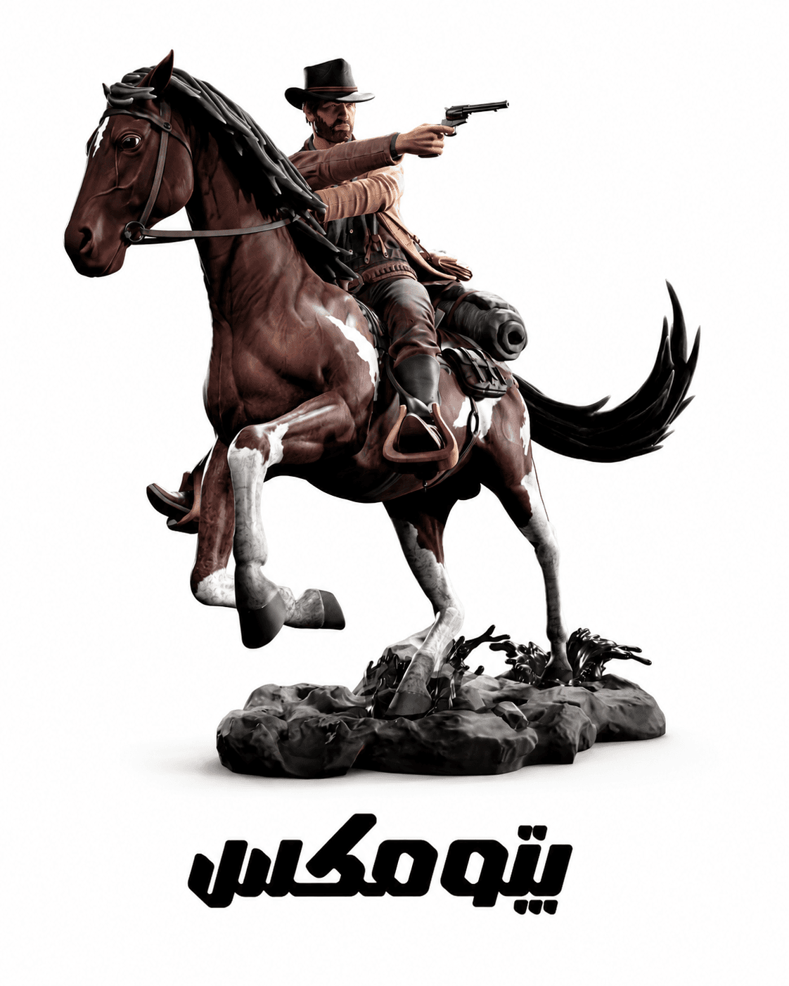 اکشن فیگور آرتور مورگان سایز ۲۳ سانتیمتر از بازی Red Dead Redemption 2
